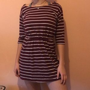 Cute stripped dress with pockets
